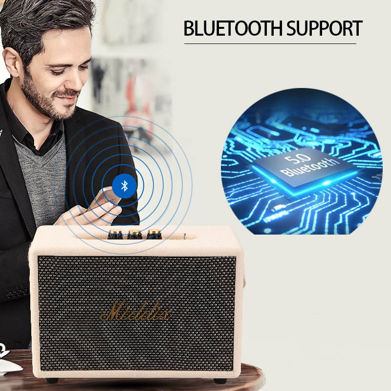 Bluetooth Speaker Fashion portable Music Player chargeable 8-10H 4000Mah AUX Stereo 3 speakers