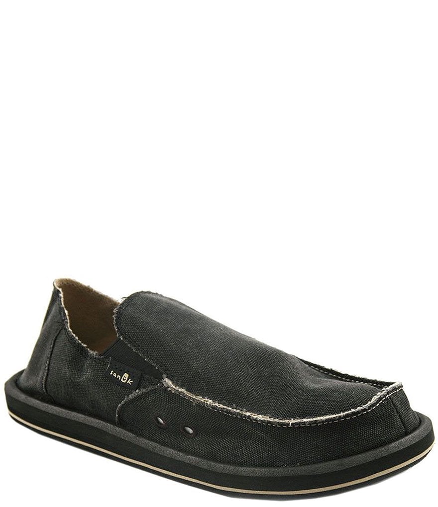Sanuk Vagabond Canvas Slip-On Shoes