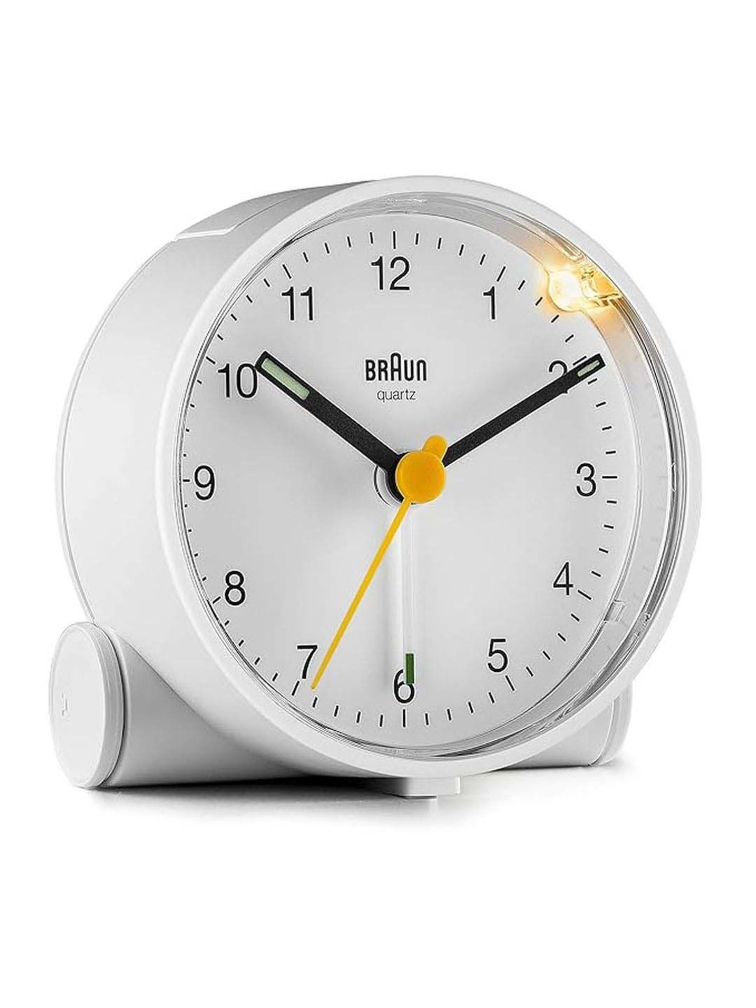 Braun Black Classic Large Analog Wall Clock With Silent Sweep Movement