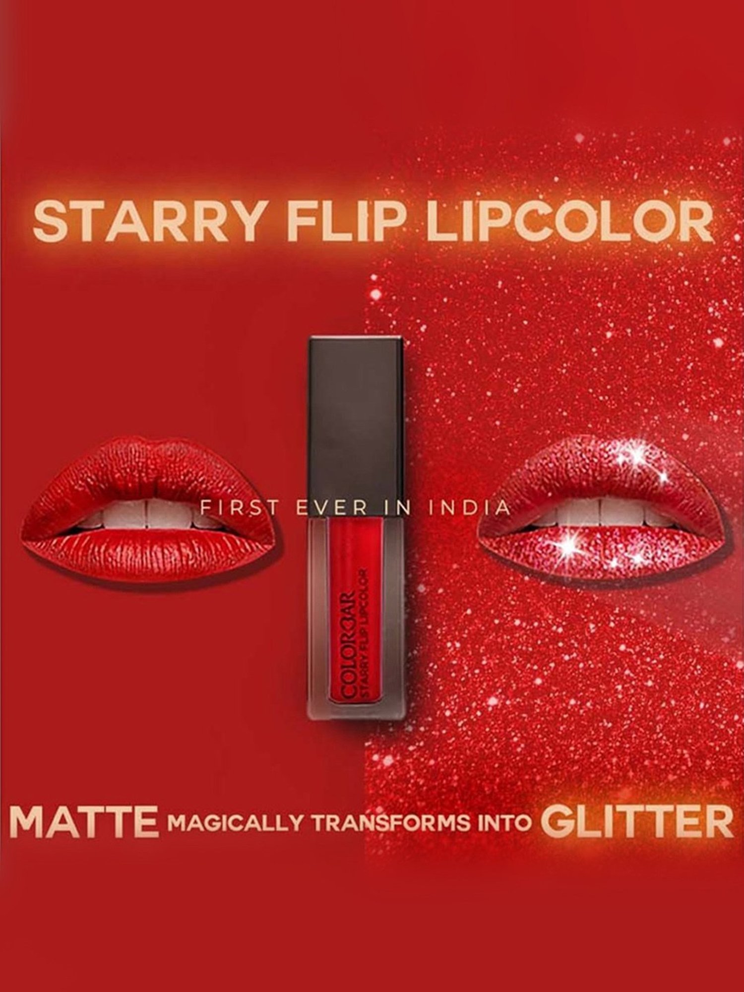 Colorbar Stary Flip Lipcolor Hot As Hell-001 - 3.5 gm