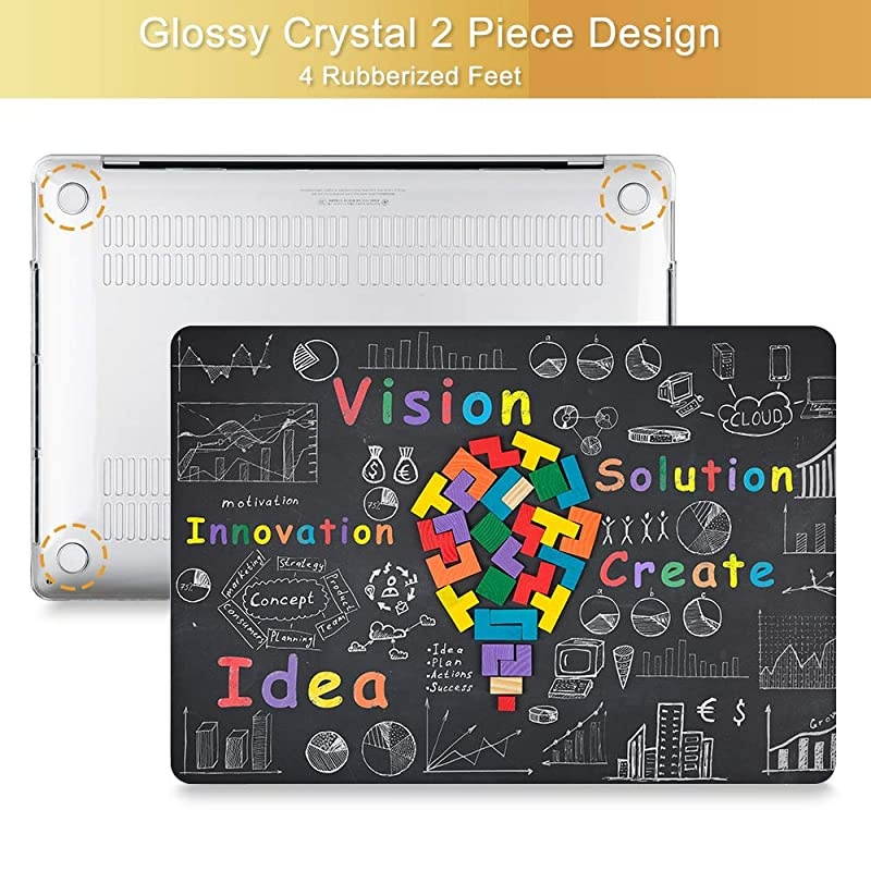 for MacBook Pro 16 Inch Case A2141 2019 Release,Soft Touch Hard Case Shell Cover for Apple MacBook Pro 16&rsquo;&rsquo; with Touch Bar and Touch ID, idea Concept