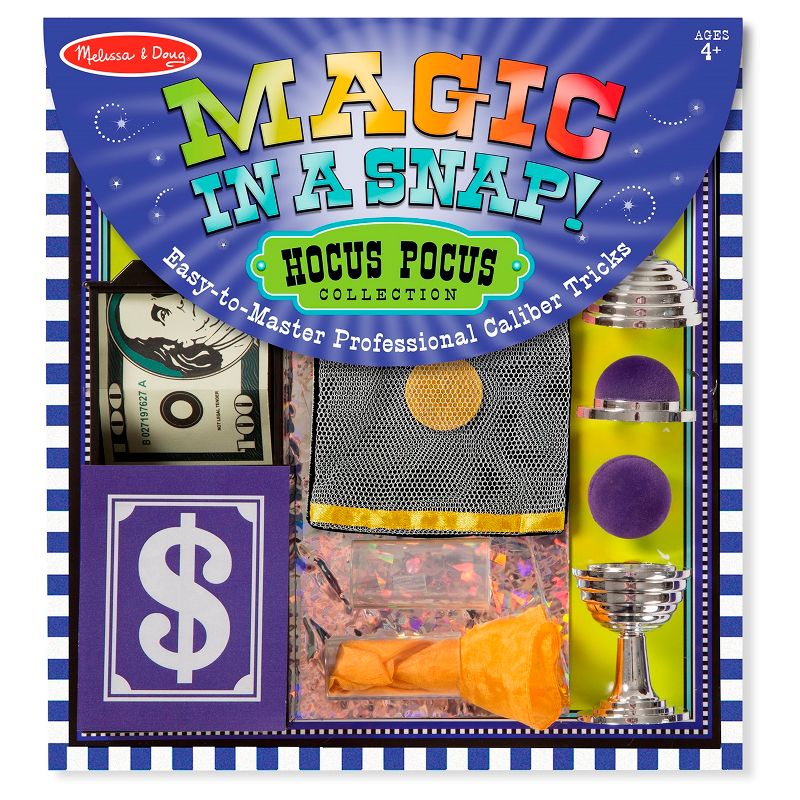 Melissa & Doug  Magic in a Snap Hocus-Pocus Collection