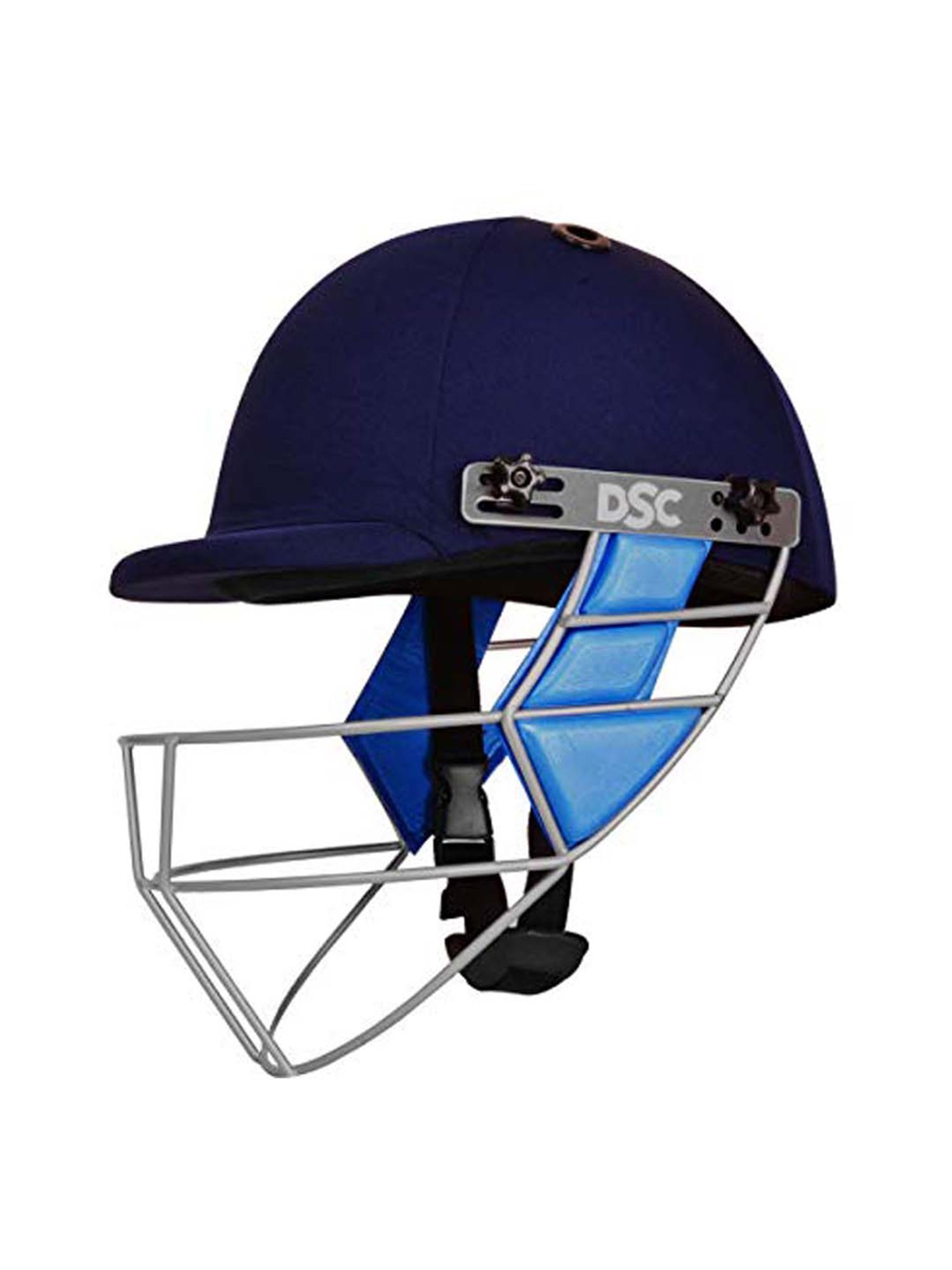 DSC Navy Defender Light Weight Cricket Helmet for Men & Boys (XL)
