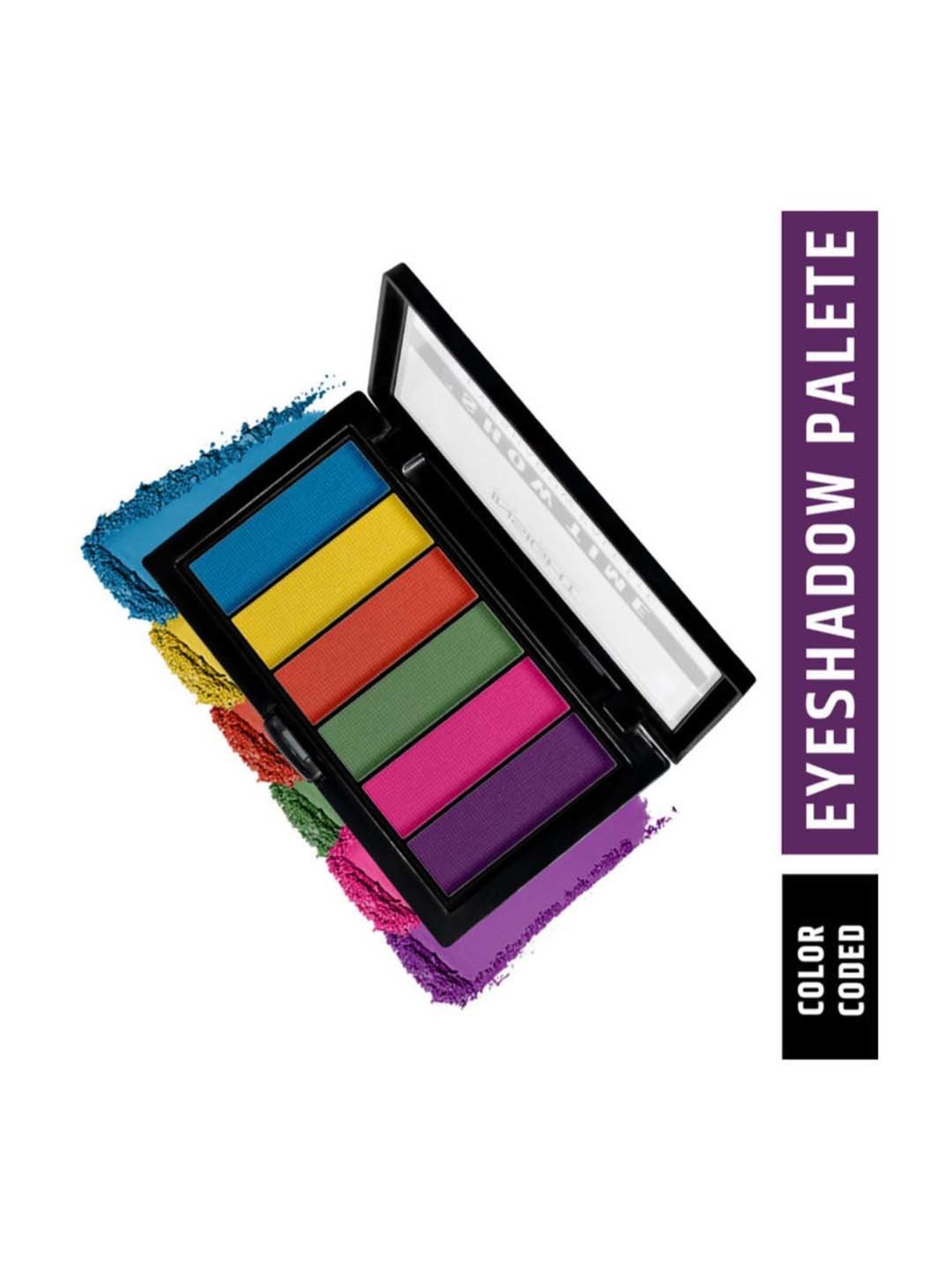 Insight Cosmetics Show Time Eyeshadow Palette Color Coded - 15 gm