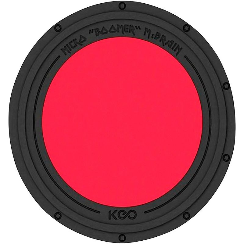 KEO Percussion Nicko McBrain 10" Boomer Practice Pad 10 in.