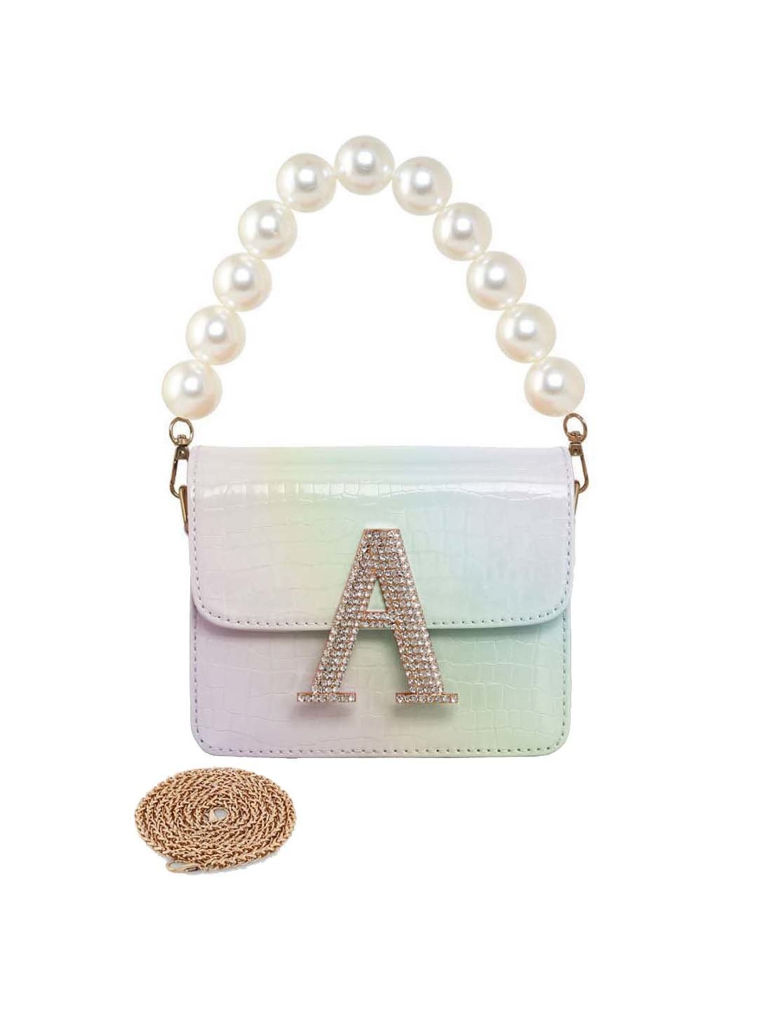 Esbeda Multicolor Textured Small Sling Handbag