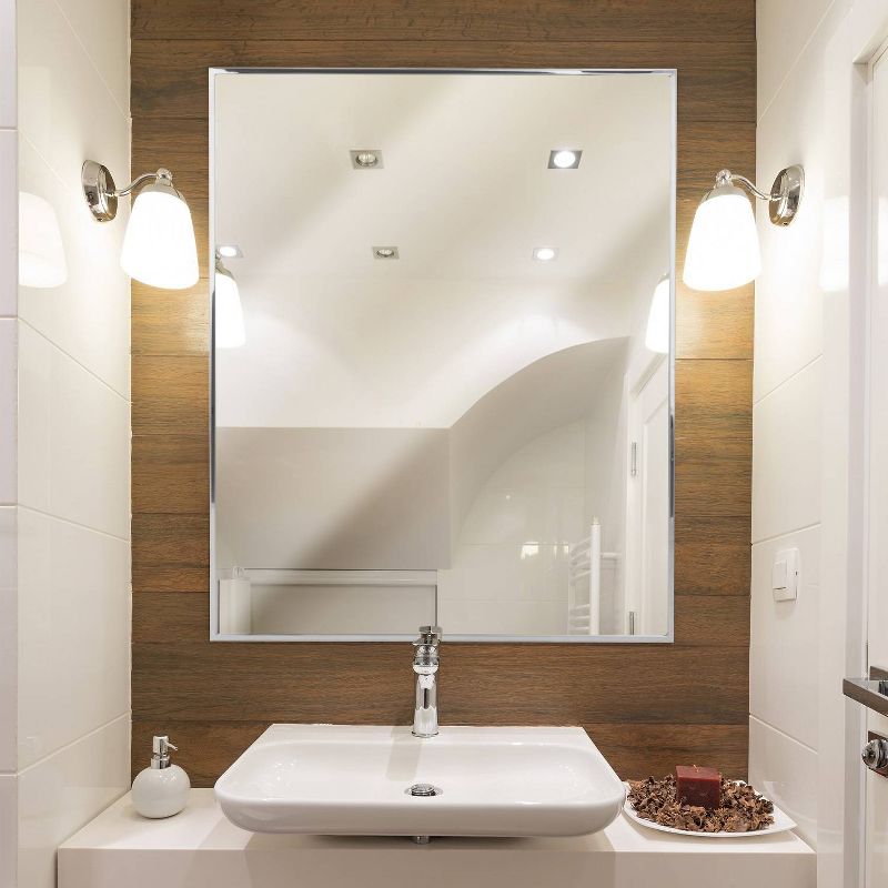 24" x 30" Spectrum Chrome Mirror - Head West