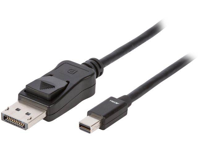 Accell B143B-003B 1M Ultraav Mini Displayport To Displayport 1.2 Cable Black Bare