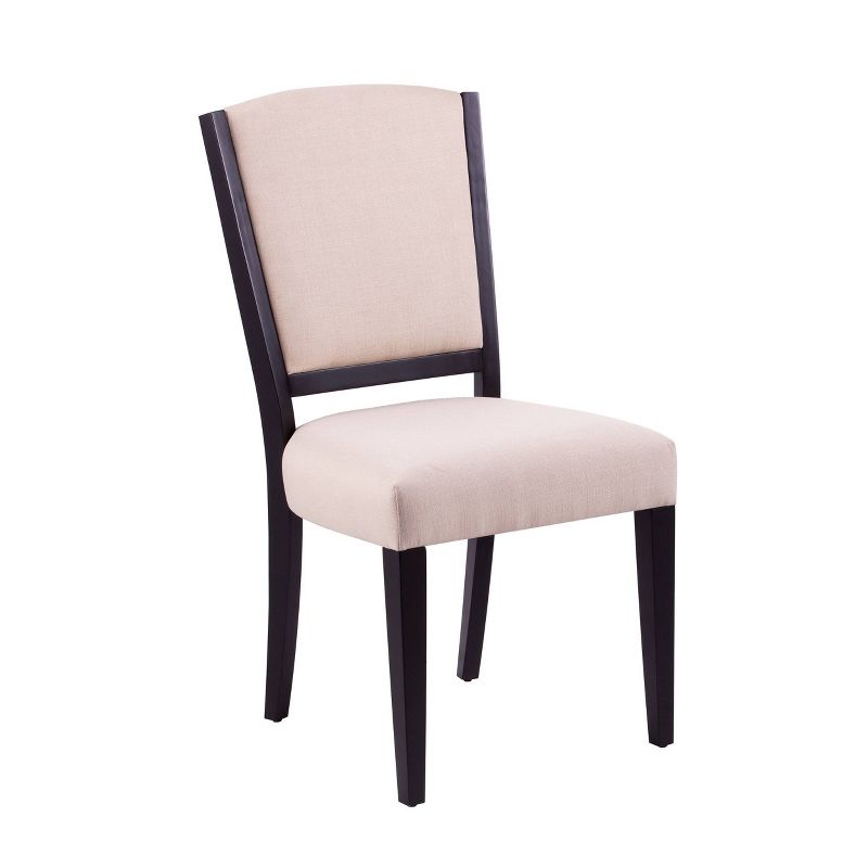 2pc Drickstan Upholstered Dining Chairs Black - Aiden Lane