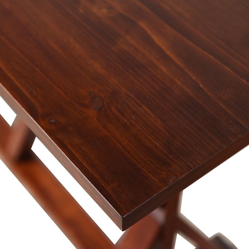 Presley Wooden Console Table Brown - StyleCraft