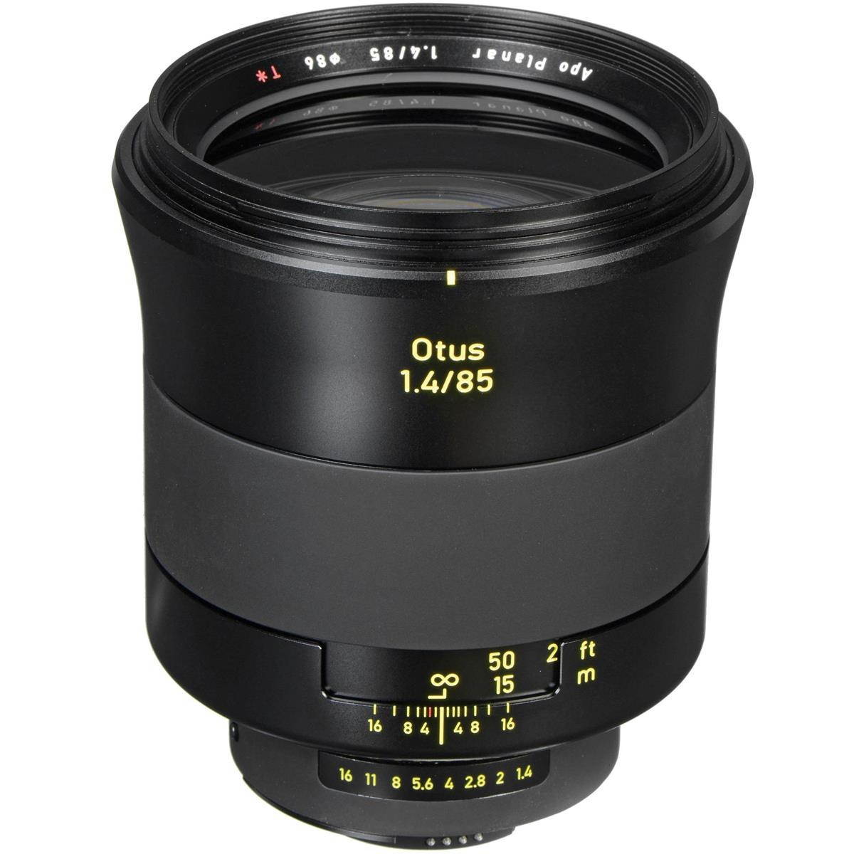 Zeiss 85mm f/1.4 Apo Planar ZF.2 Manual Focusing Lens F/Nikon DSLR Cameras