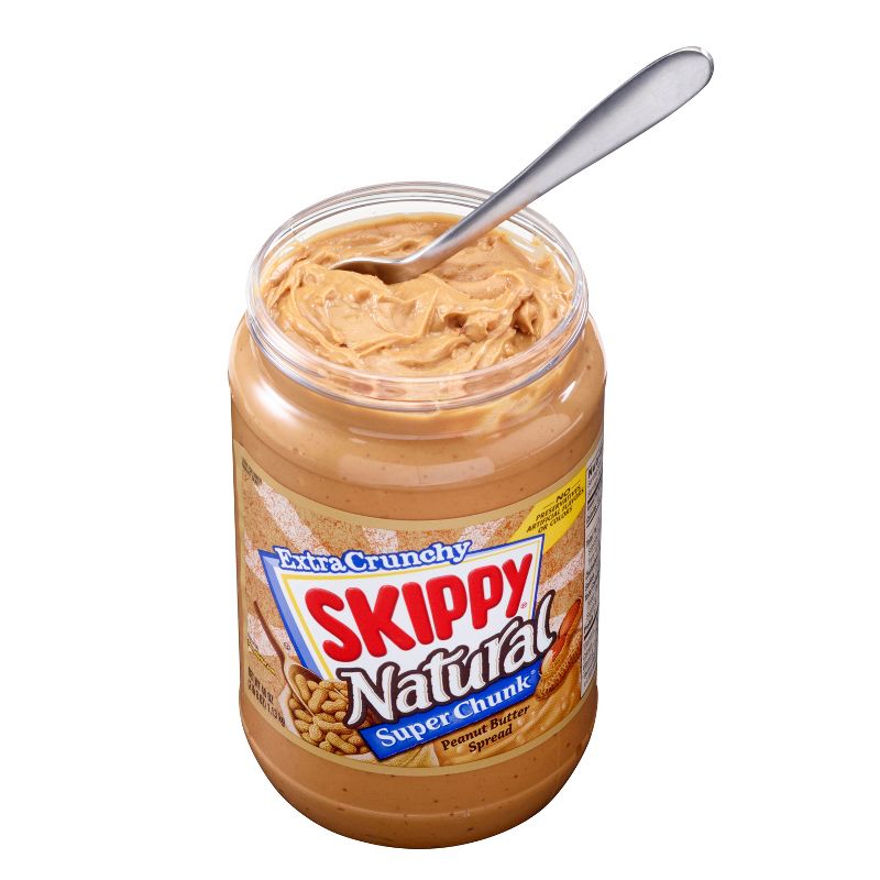 Skippy Natural Chunky Peanut Butter - 40oz