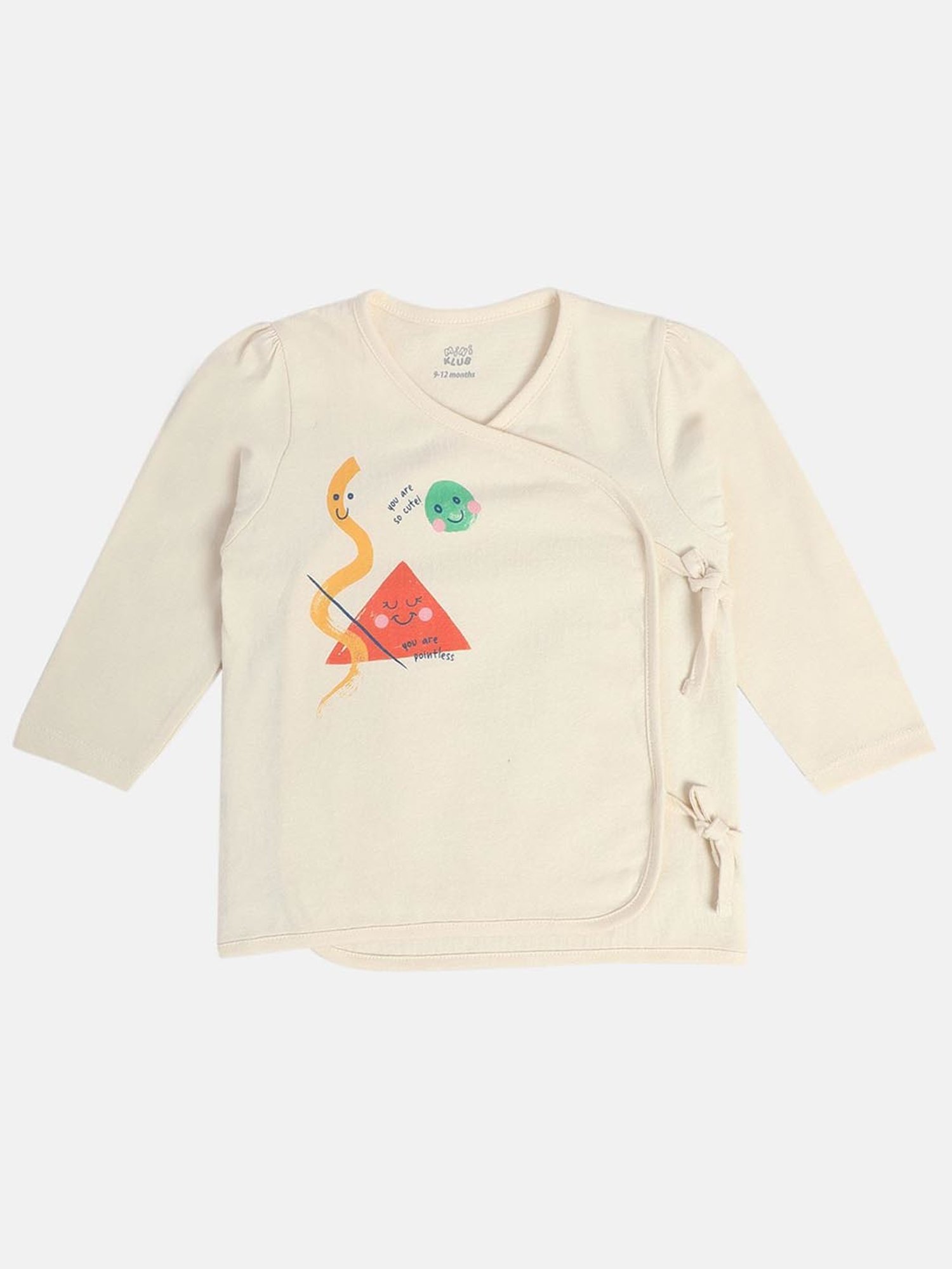 Ed-a-Mamma Baby Blue Printed Top