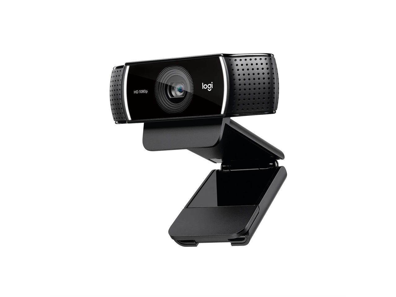 Logitech C922 HD Pro Stream Webcam With Micphone Desktop or Laptop Full HD 1080P Video YouTube or Twitch Streaming & Recording at 60Fps Auto Focus anchor webcam