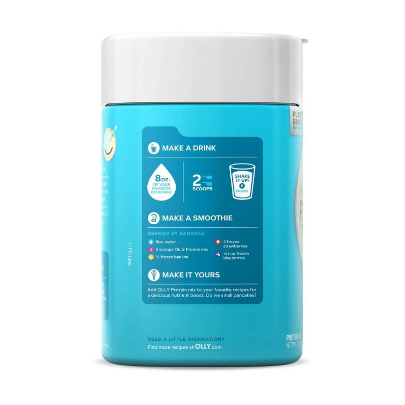 OLLY Plant Powered Vegan Protein Mix - Vanilla - 13oz