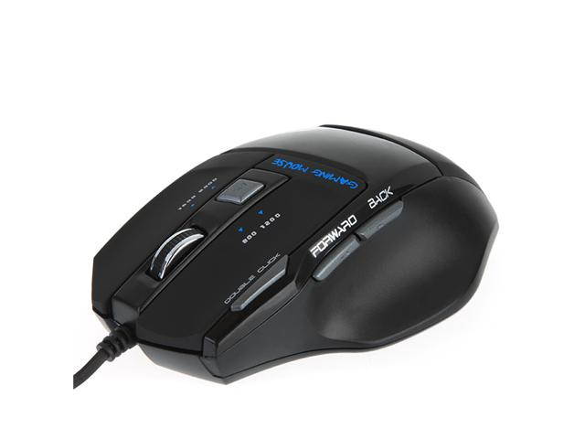 7 Buttons USB 800/1200/1600/2000 DPI Wired Gaming Optical Mouse
