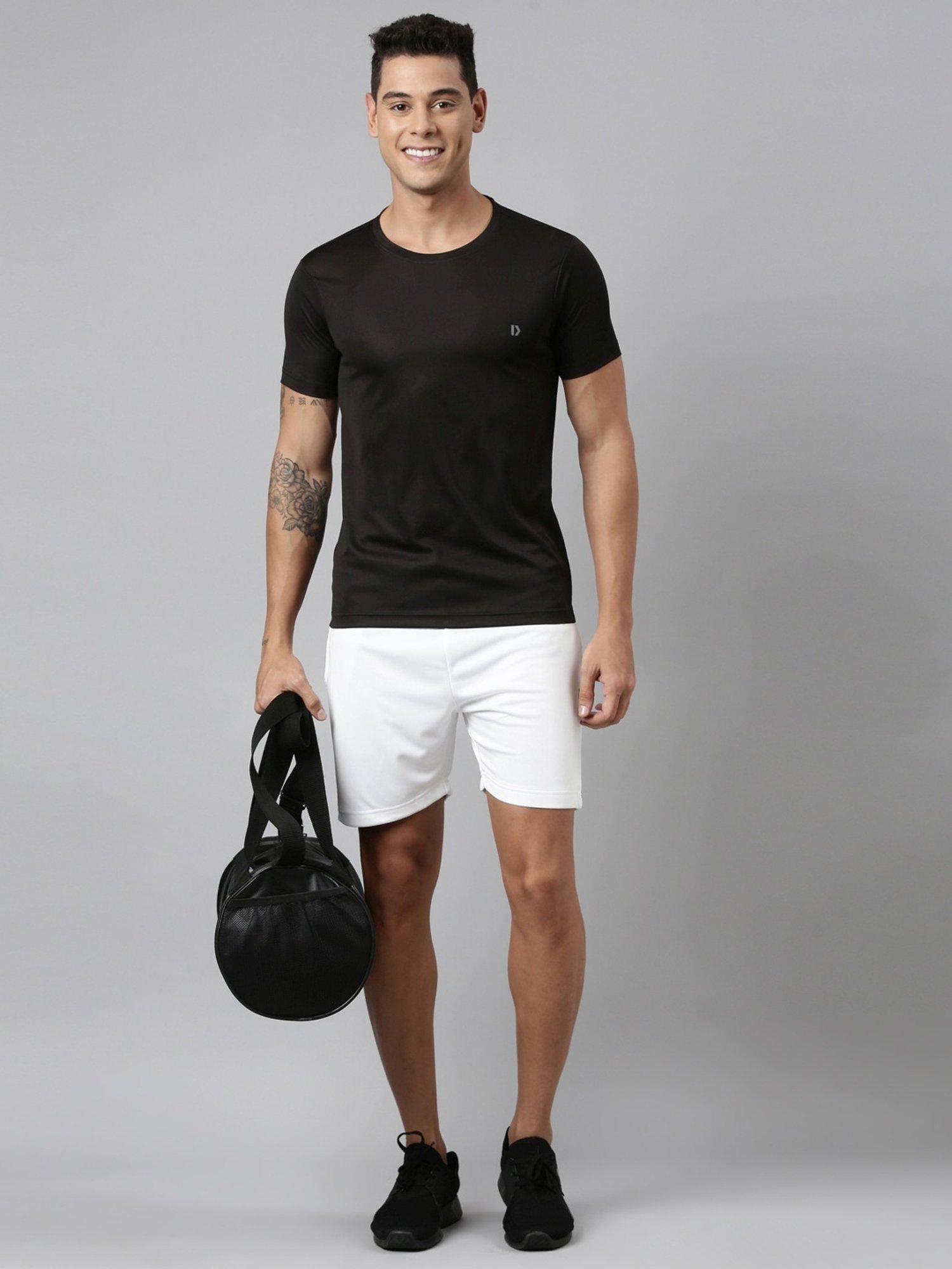 Dixcy Scott Originals White Cotton Regular Fit Shorts