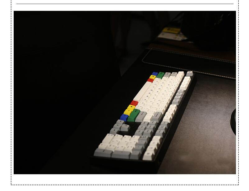 Varmilo  Ergonomic Design, Cool Exterior 87 Keys USB Wired Cable Detachable Cherry MX Mechanical Gaming  Keyboard With White Backlit For Office And Game, PBT Keycaps - VA87M Nordic Summit Verison