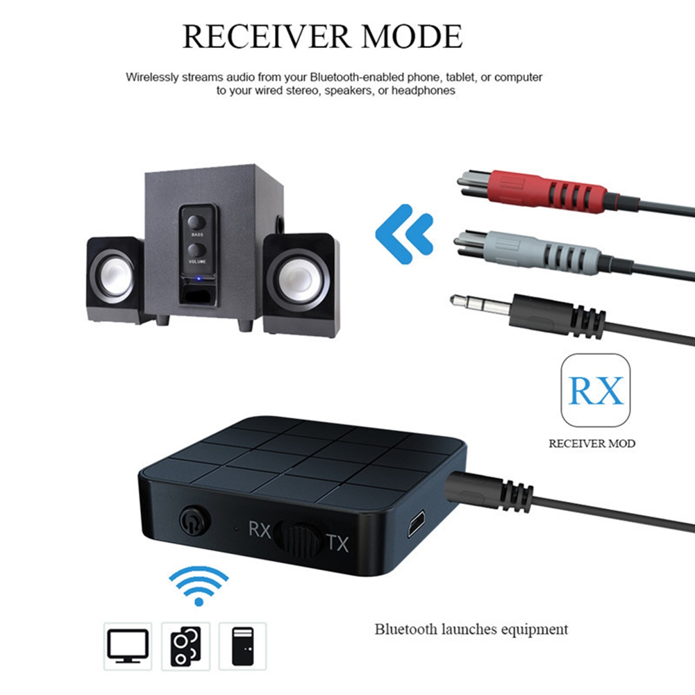 Brightup Audio Music Adapter KN321 KN319 2 in 1 Bluetooth 5.0 Transmitter Receiver HiFi