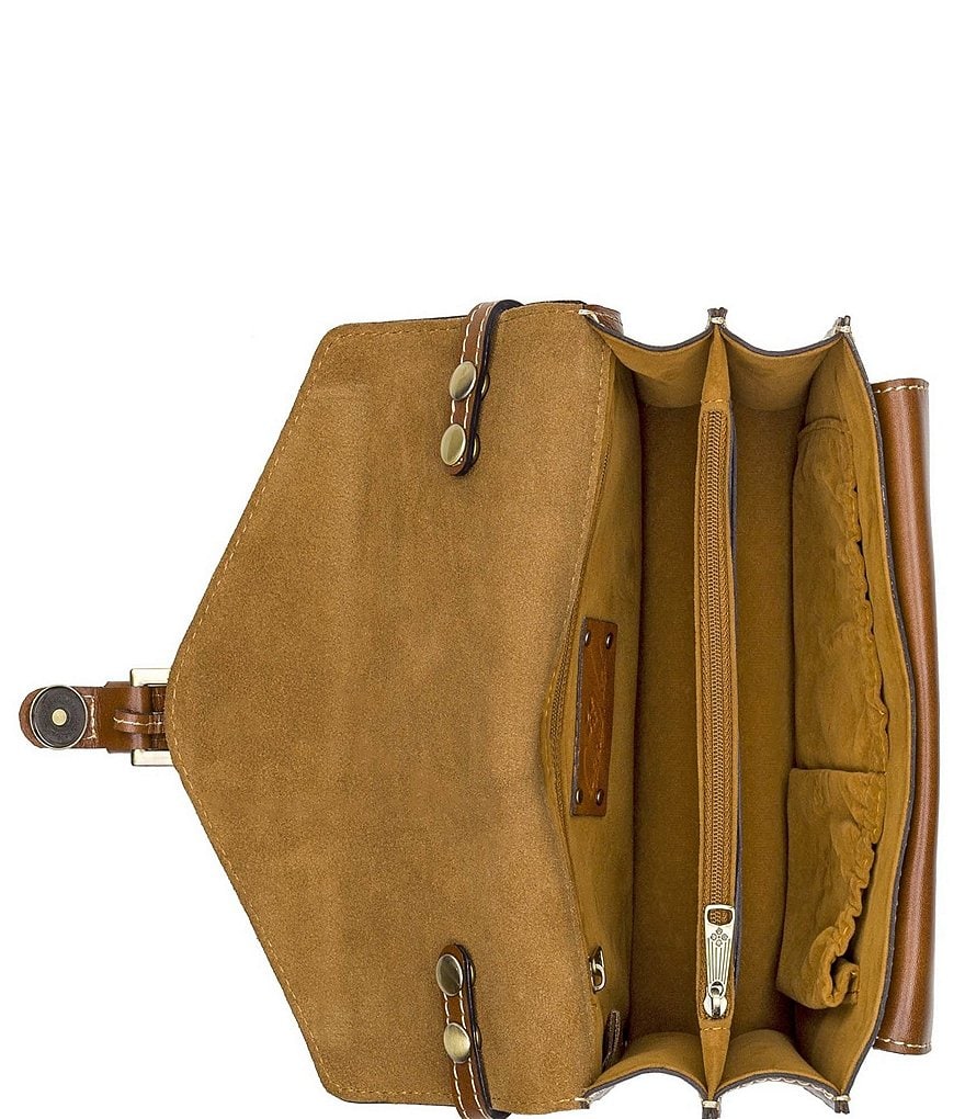 ZAC Zac Posen Belay Iridescent Saddle Crossbody Bag