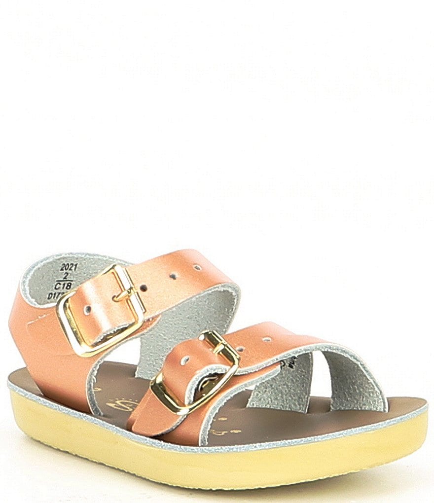 Sun-San Sandal by Hoy Girls' Sea Wee Water Friendly Sandal Crib Shoe (Infant)