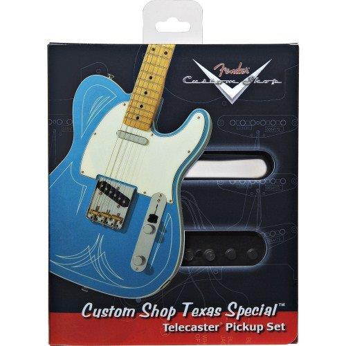 Fender Texas Special Telecaster Custom Shop Pickups, Set of 2 - Black/Chome
