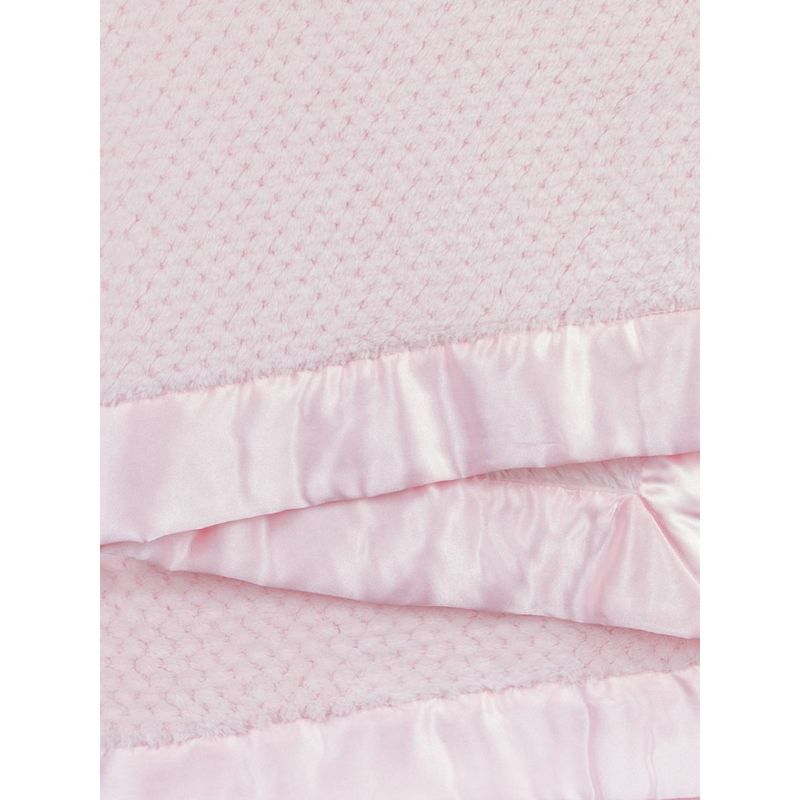 Little Giraffe Honeycomb Baby Blanket - Pink