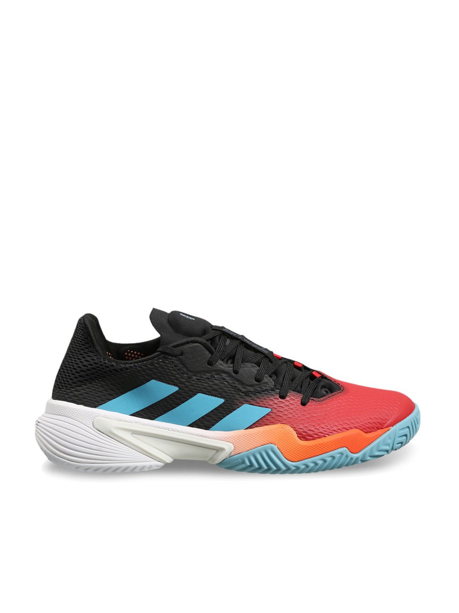 Adidas Men's Barricade Red Tennis Shoes