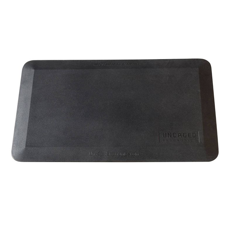20"x34" Cushioned Standing Mat Black - Uncaged Ergonomics