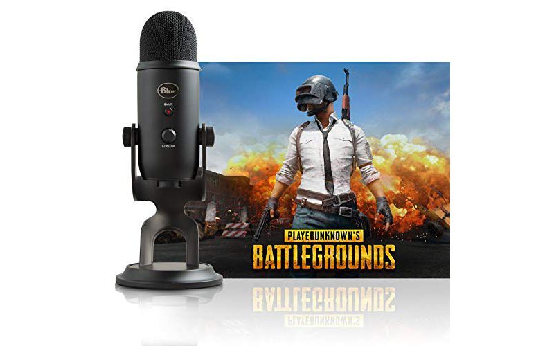 Blue Yeti Blackout + PlayerUnknown's Battlegrounds Streamer Bundle