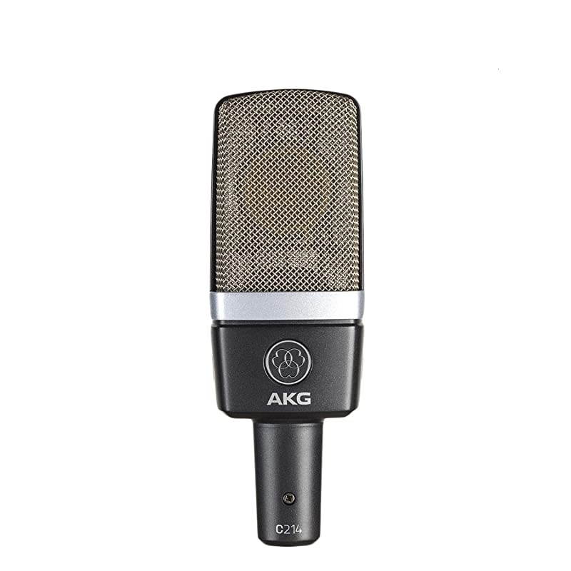 C214 Professional LargeDiaphragm Condenser Microphone Grey
