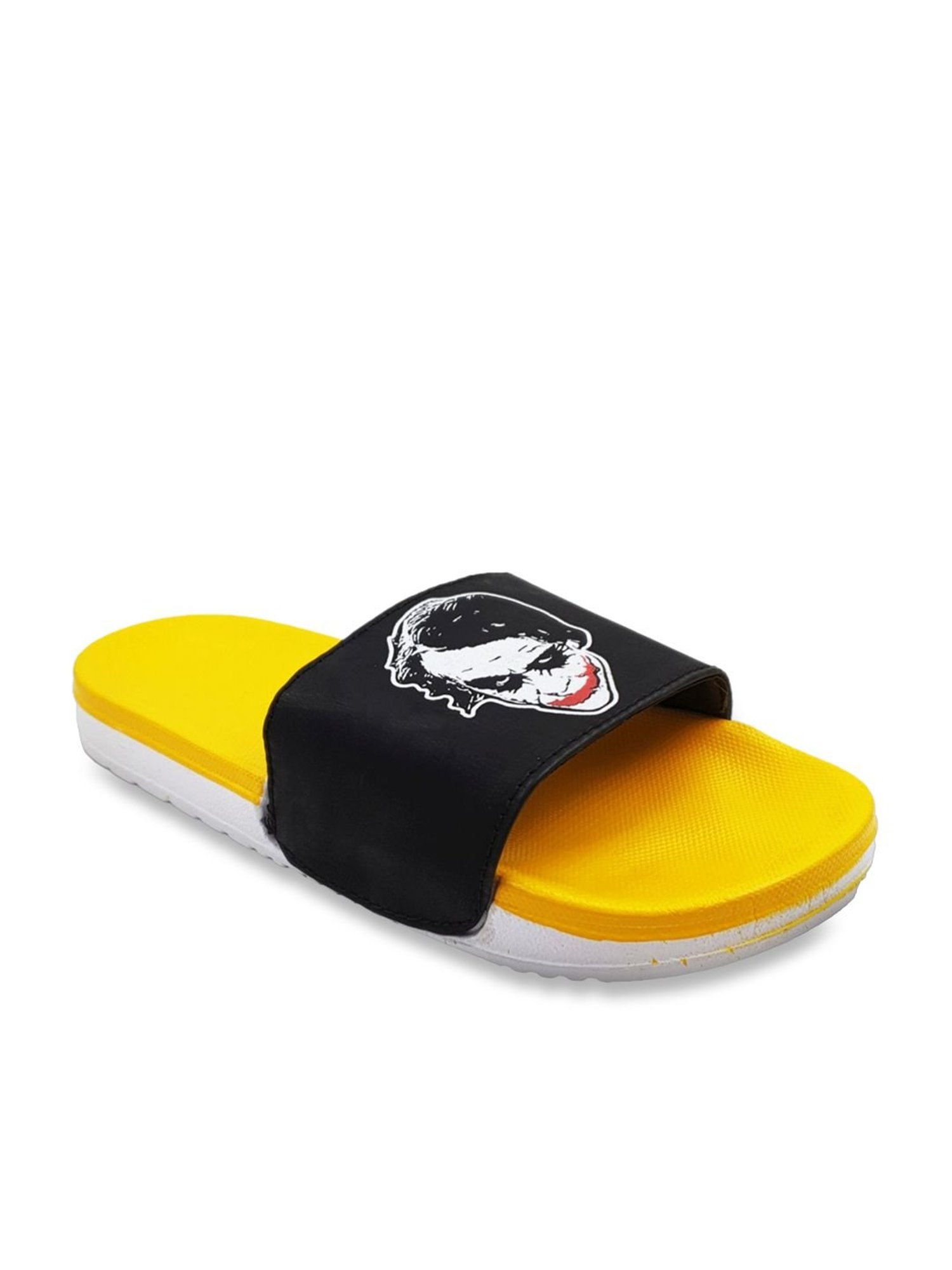 Pampy Angel Men's Yellow Casual Slides