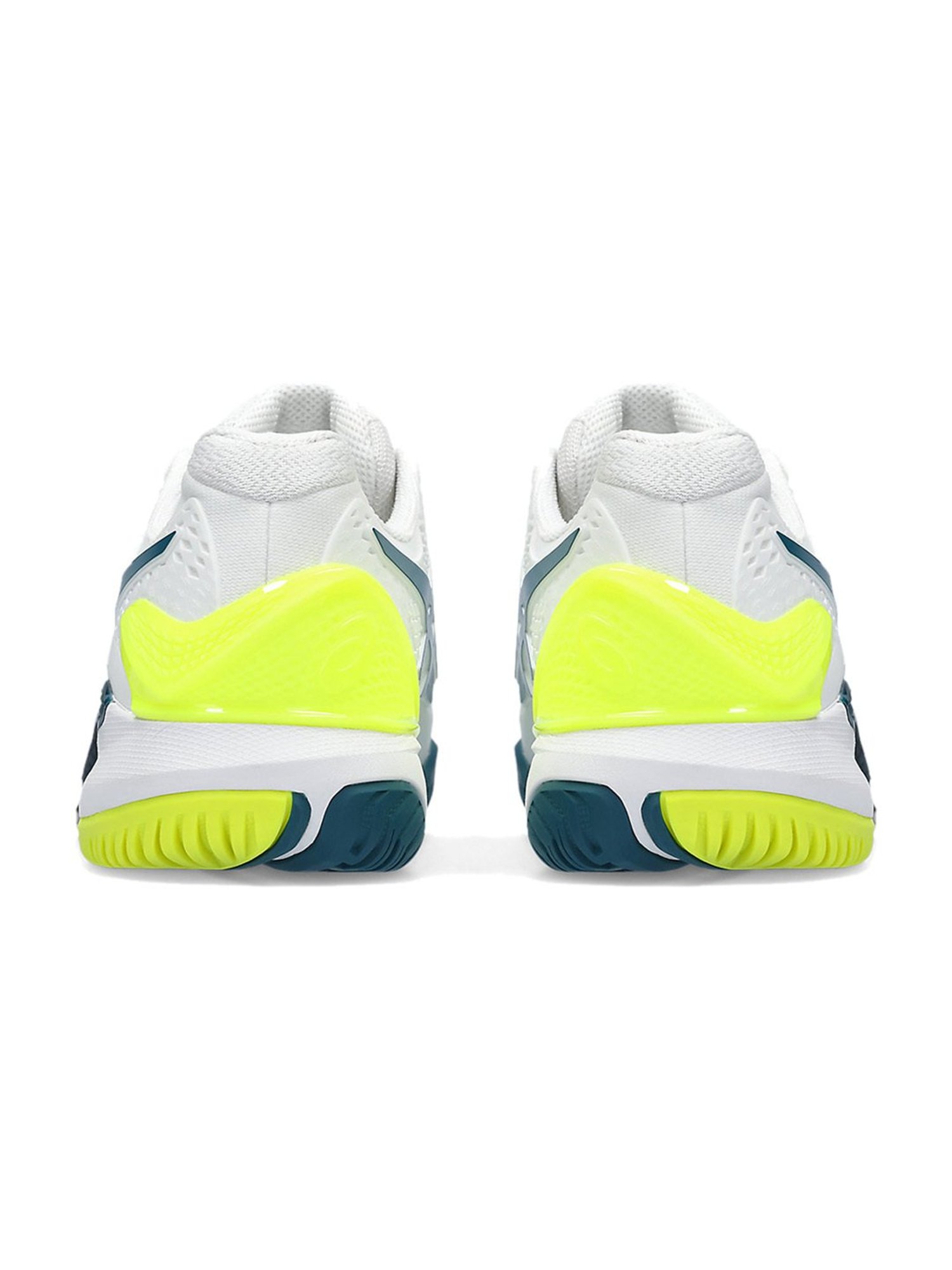 Asics Men's GEL-Resolution 9 White Tennis Shoes