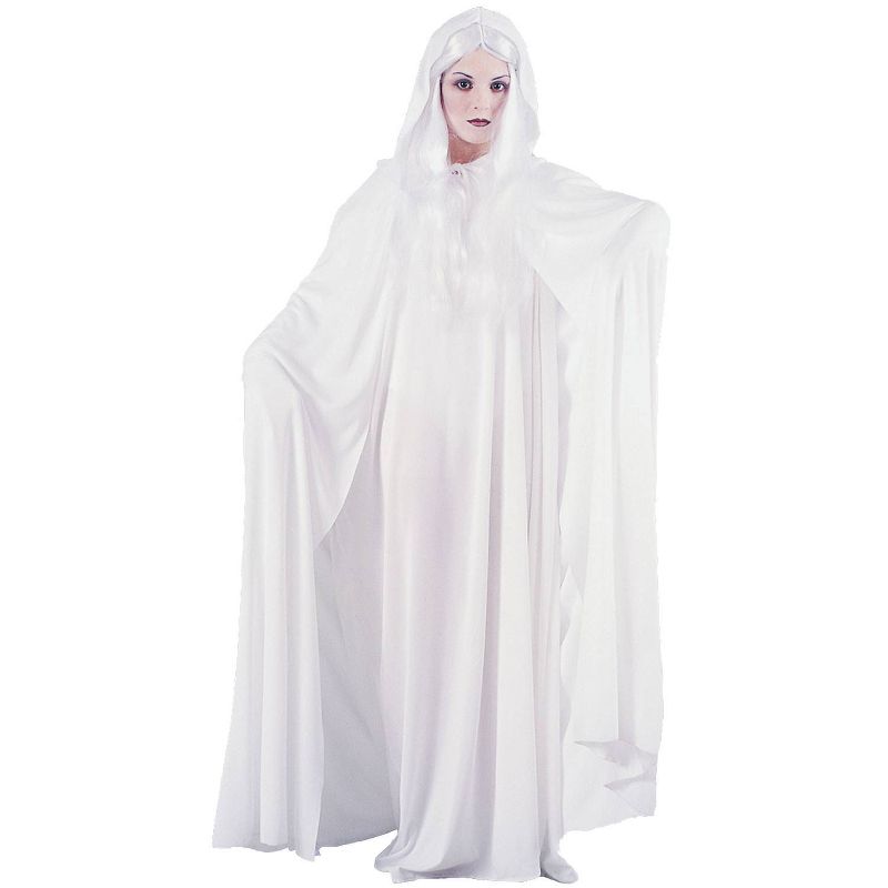 Adult Gossamer Ghost Halloween Costume White One Size
