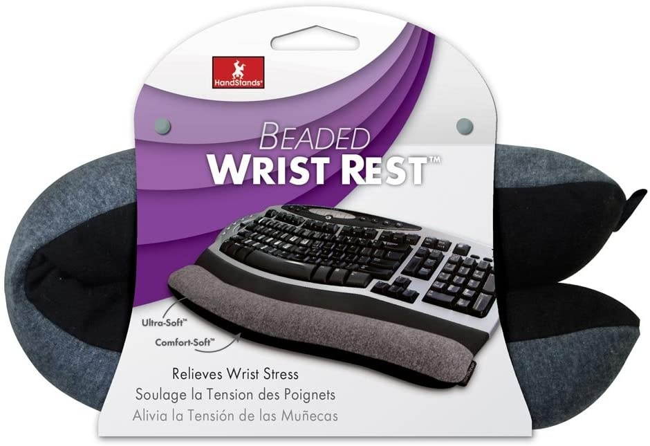 HandStands Beaded Keyboard & Mouse Wrist Support Cushion Combo