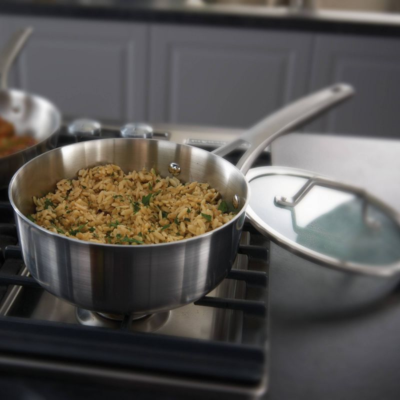 Calphalon Premier 2.5qt Stainless Steel Sauce Pan with Cover