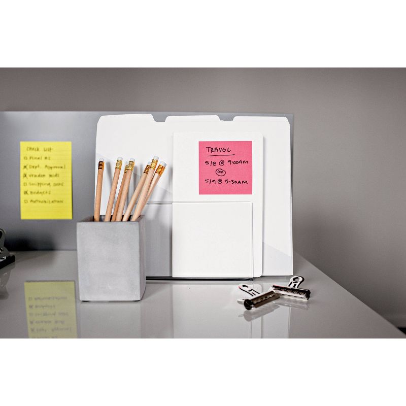 Skilcraft Standard Adhesive Notes 1.5" x 2" Yellow 100 Sheets/Pad 773036