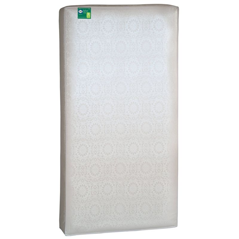 Sealy Soybean Dreams Antibacterial 2-Stage Crib and Toddler Mattress