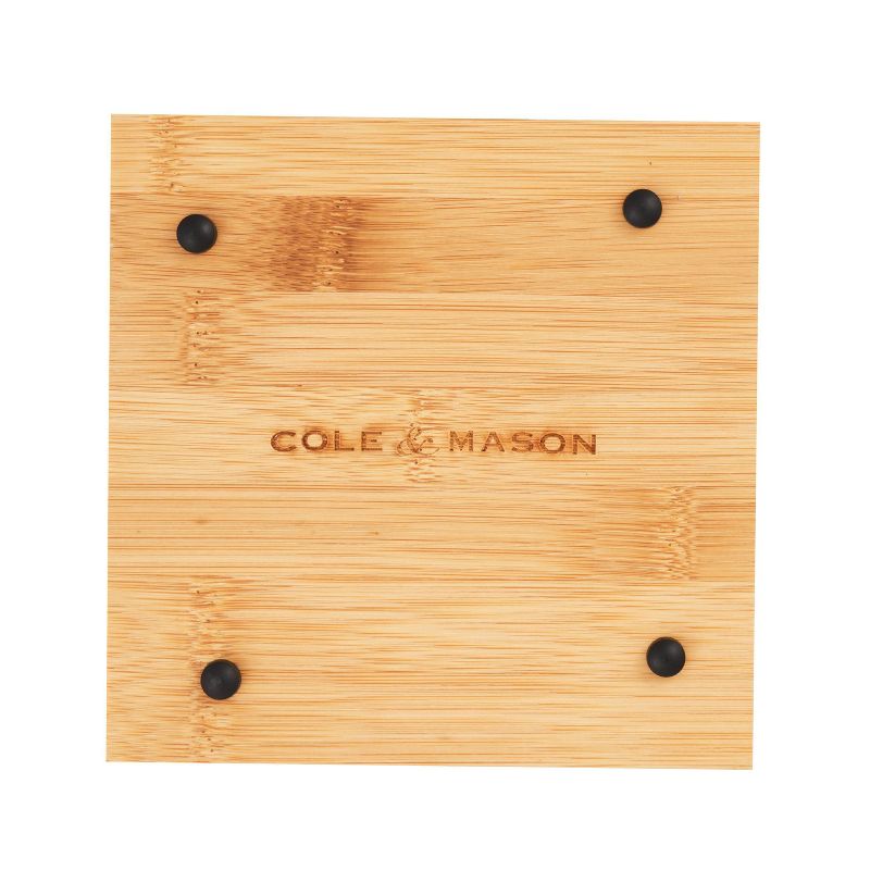 Cole & Mason Blyth 16 Jar Bamboo Spice Rack