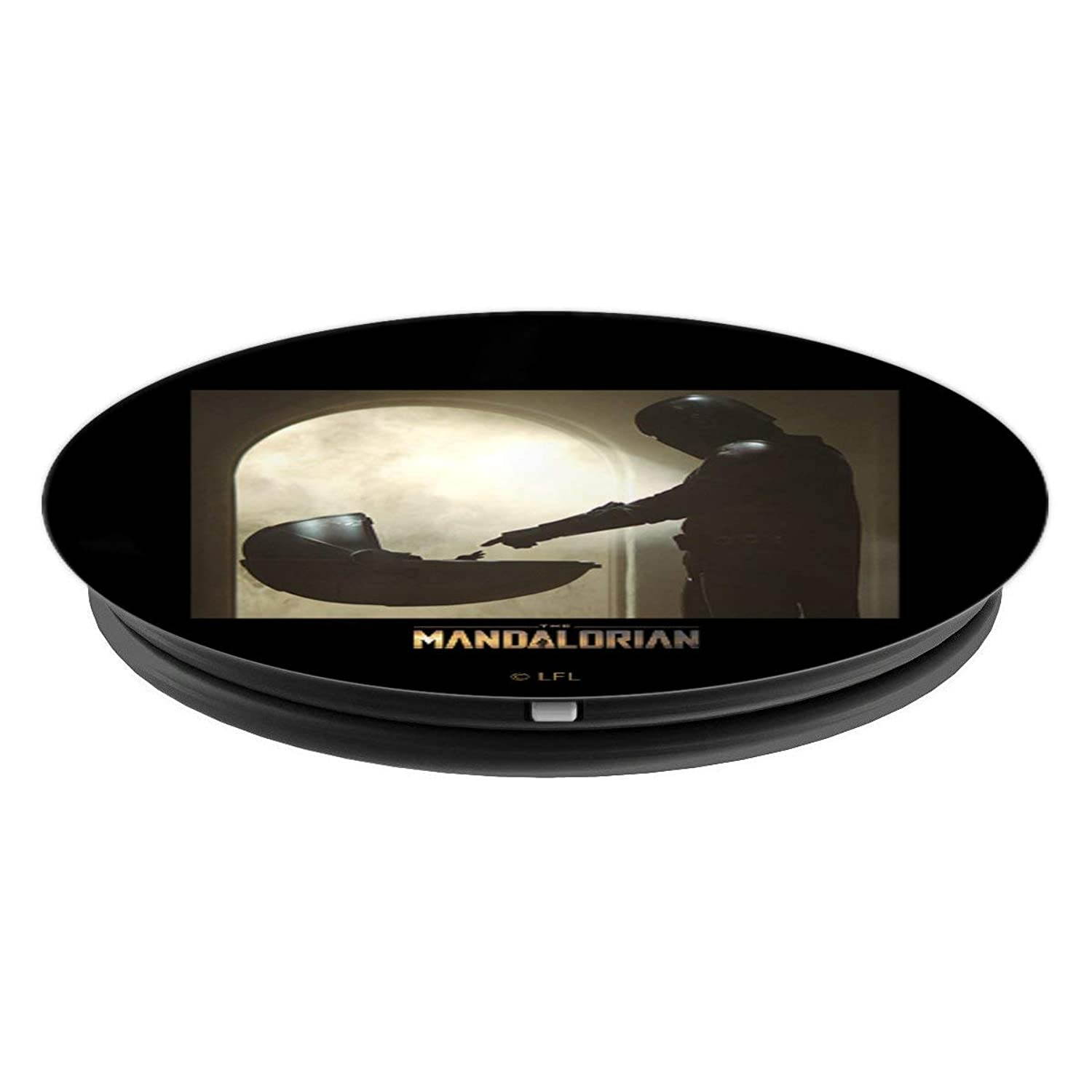 Star Wars The Mandalorian The Child First Meeting PopSockets Grip and Stand for Phones and Tablets