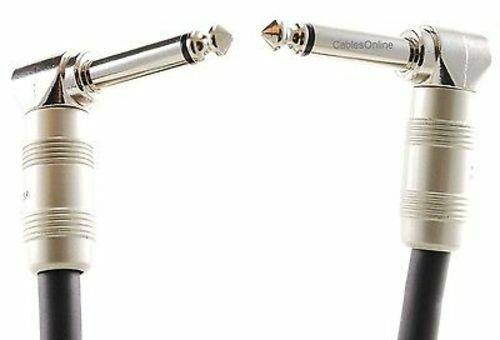 20ft. Kirlin 1/4" Mono Right-Angle Male/Male Instrument Cable, XR-6020KRR