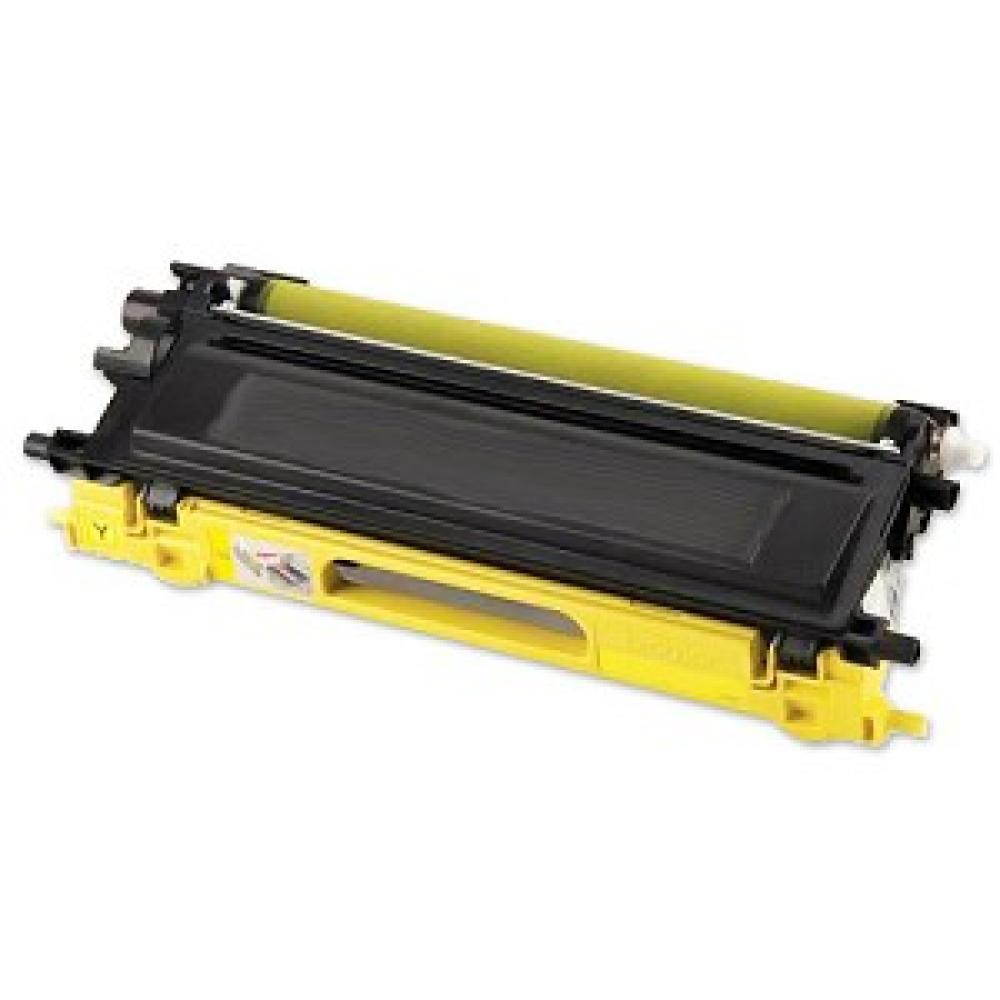 eReplacements TN210Y-ER eReplacements Compatible Yellow Toner for Brother TN210Y - Laser - 1400 Page Yellow