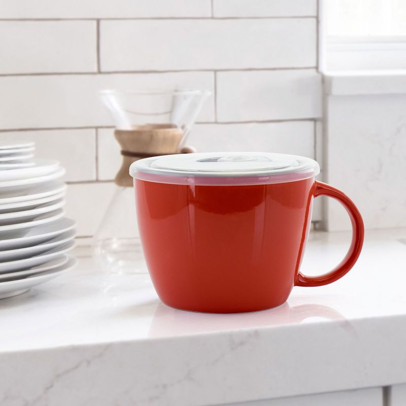 Gibson On The Go 4 Piece 25oz. Soup Mug Set