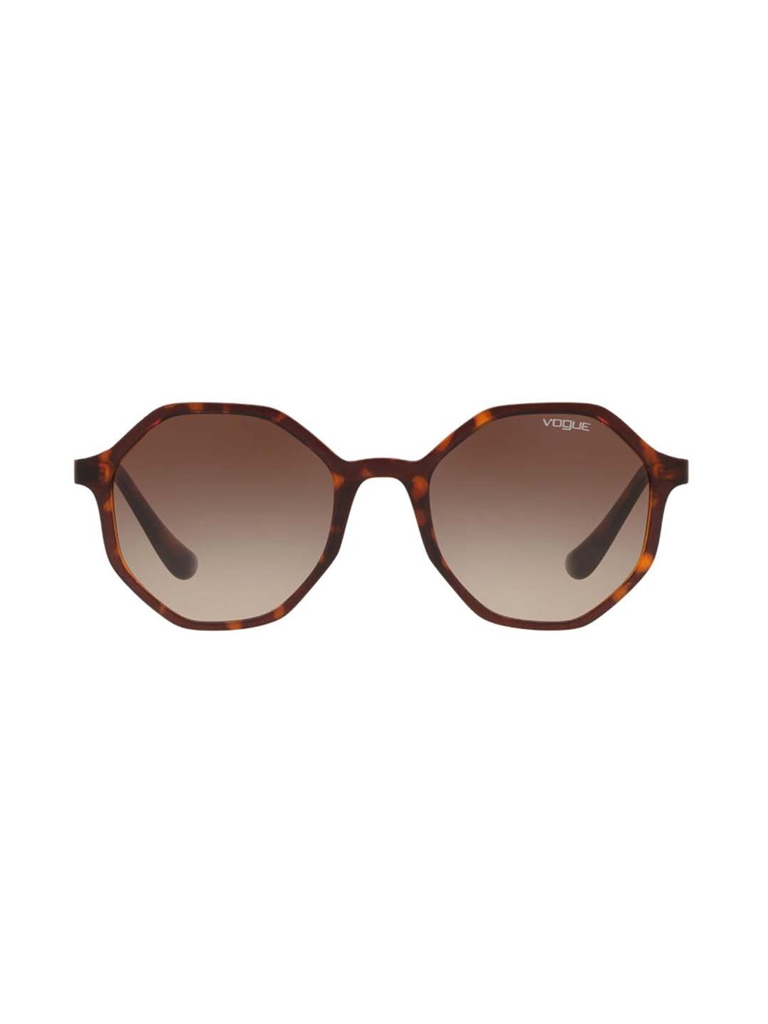 VOGUE EYEWEAR Women Gradient Brown Lens Irregular Sunglasses - 0VO5222S23861352