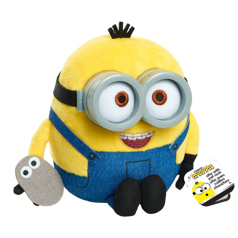 Minions 2 Small Plush- Otto with Pet Rock