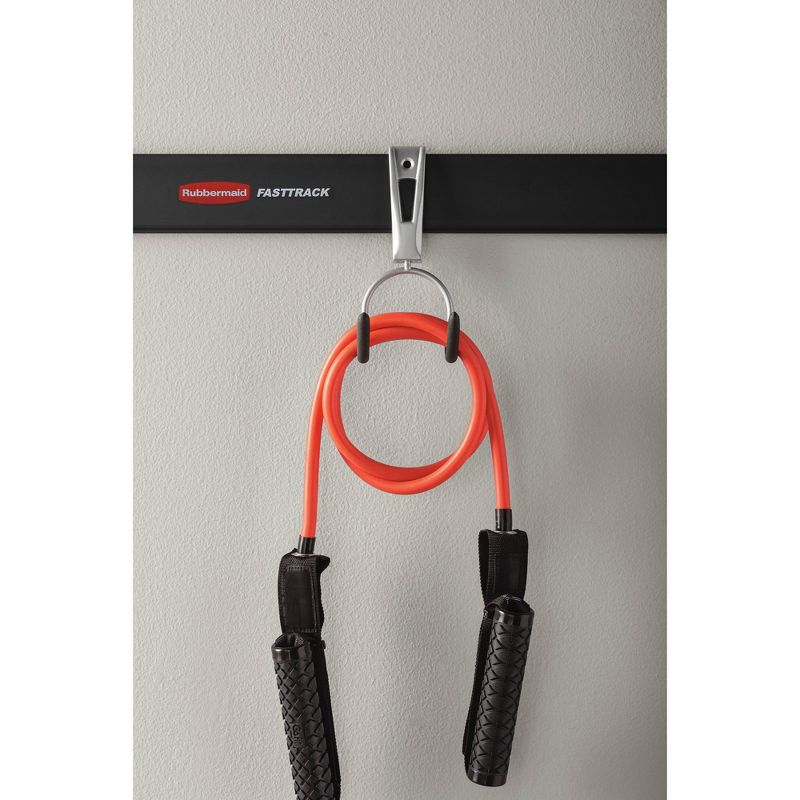 Rubbermaid 3pc FastTrack Garage Storage Wall Mounted Comact Hooks