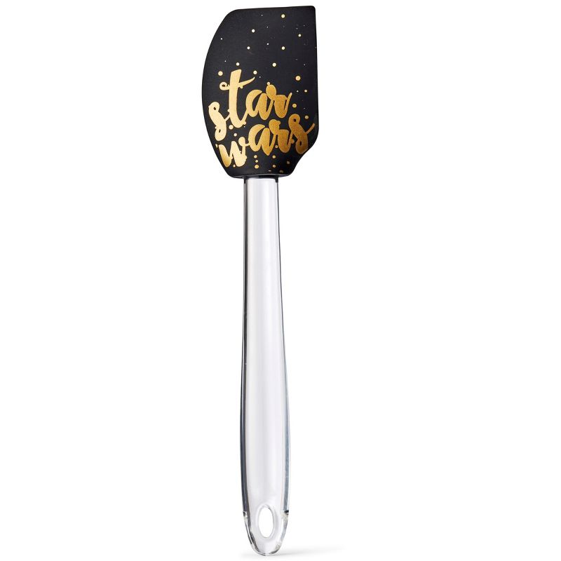 Seven20 Star Wars 11&rdquo; Silicone Spatula - Black/Gold Text &ldquo;Star Wars&rdquo;