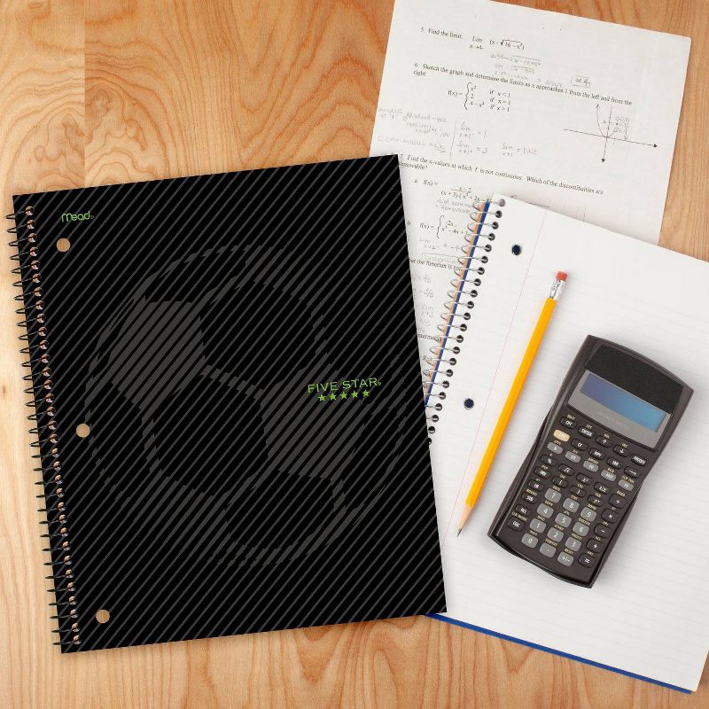 Spiral Notebook 1 Subject College Ruled Sports Soccer - Five Star