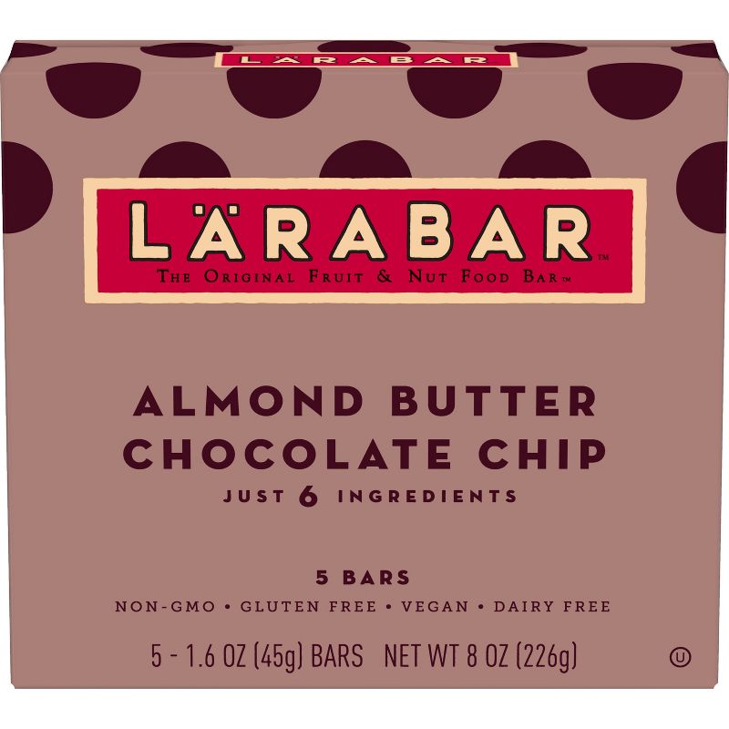 CLIF Nut Butter Bar - Chocolate Peanut Butter Energy Bars - 8.8oz/ 5ct