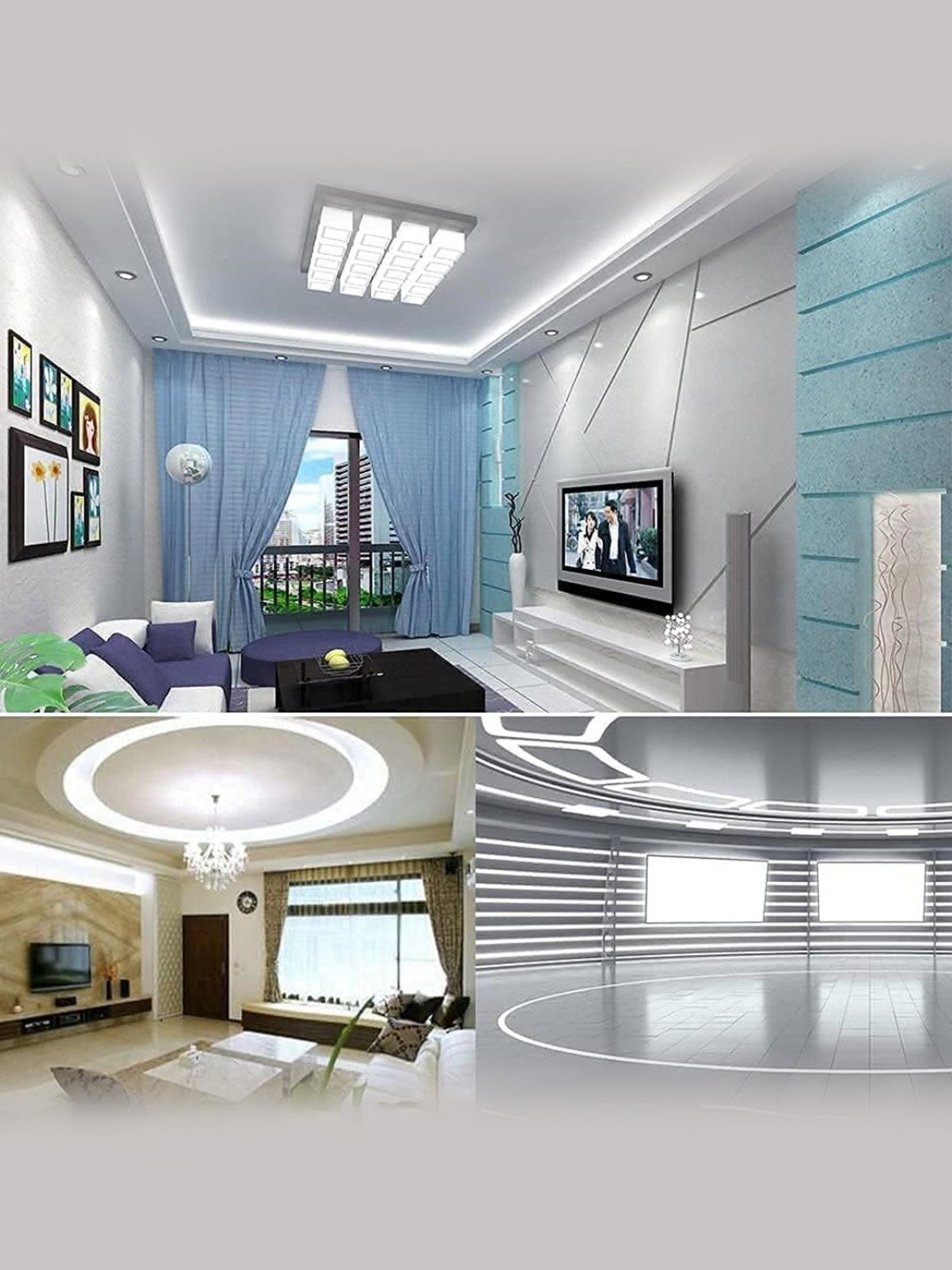 Xergy LED Neon Strip Lights 5Mtr, IP67 Waterproof Neon Rope Light for Home Decoration (White)